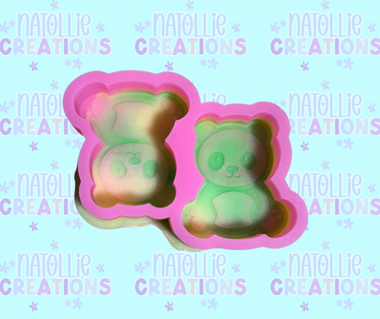 Panda Vent Clip Freshie Silicone Mold