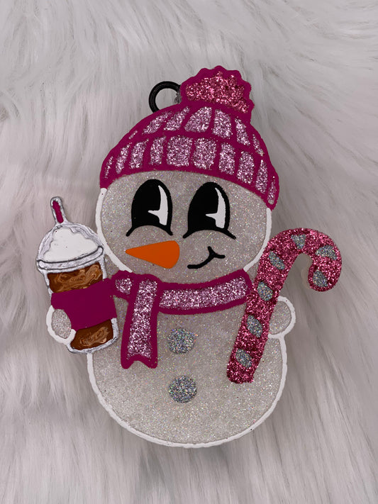 Retro Snowman Freshie