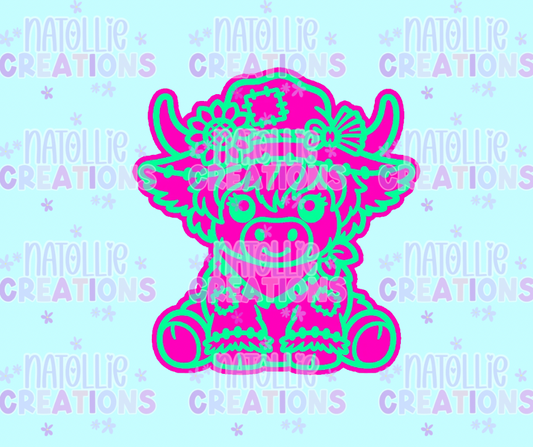 Scarecrow Highland Freshie Silicone Mold