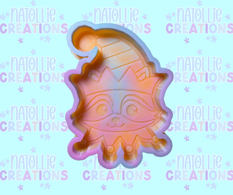 Elf Raccoon Freshie Silicone Mold