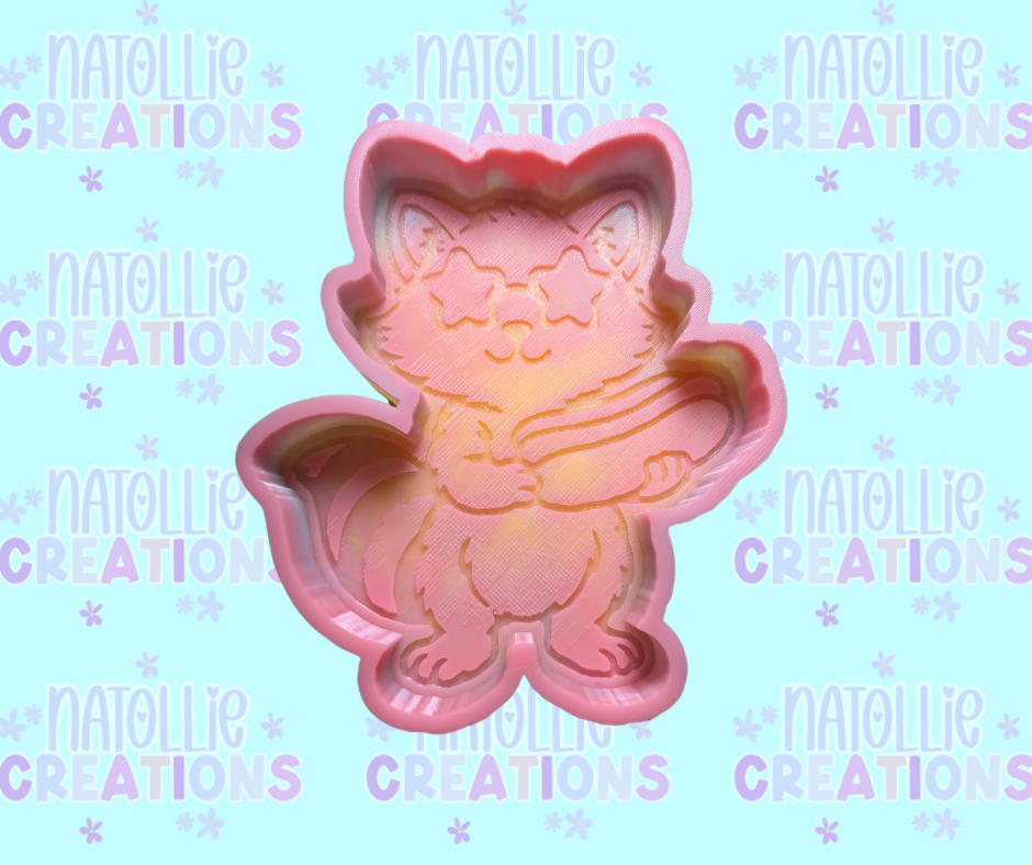 Hotdog Raccoon Freshie Silicone Mold