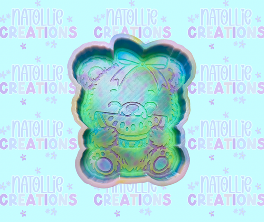 Bear W/ Watermelon Freshie Silicone Mold
