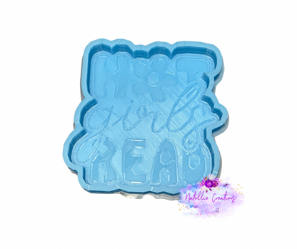 Hot Girls Read Freshie Silicone Mold