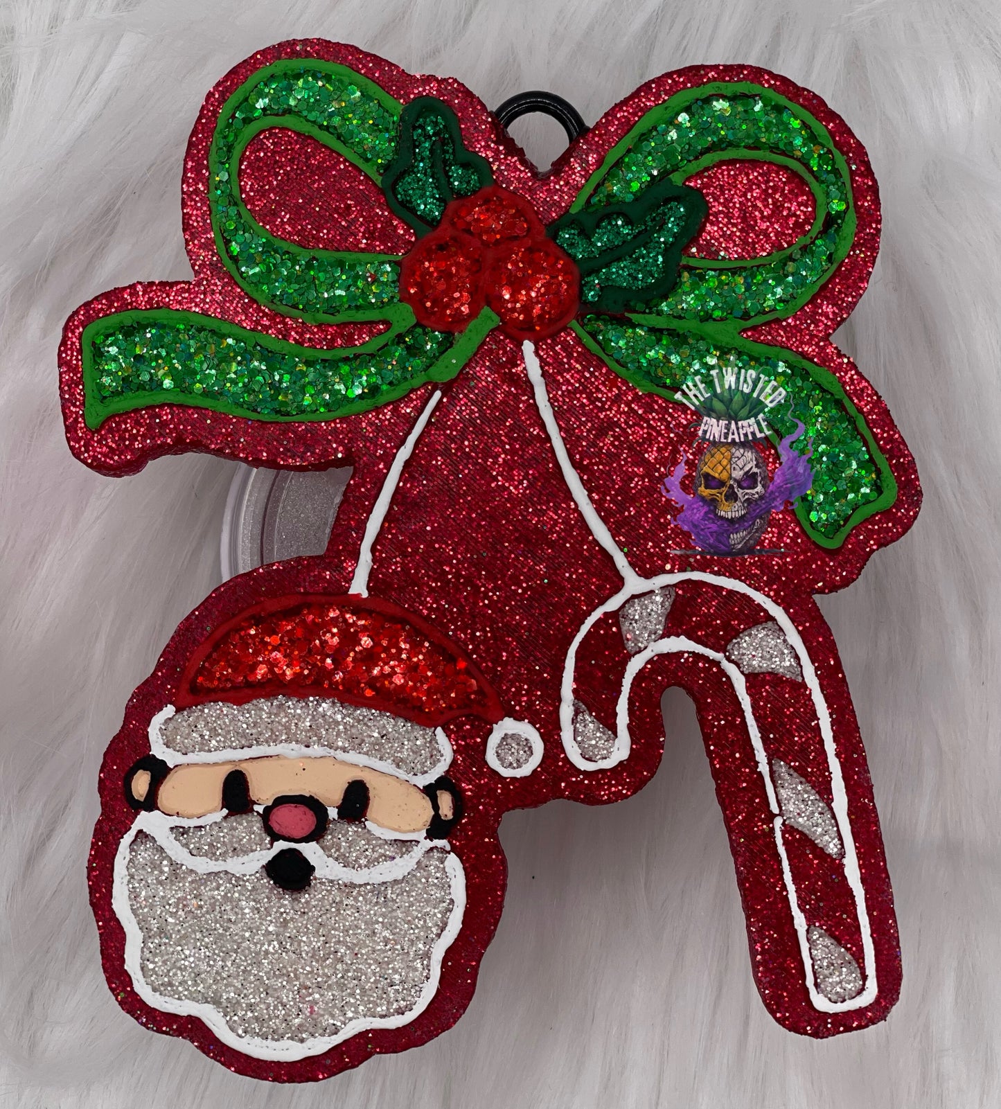 Coquette Santa & Candycane Cherries Freshie