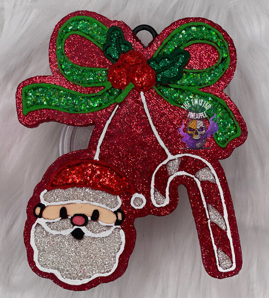 Coquette Santa & Candycane Cherries Freshie