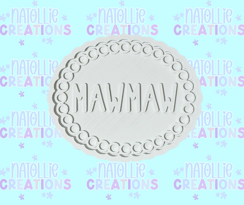 MawMaw Insert Freshie Silicone Mold