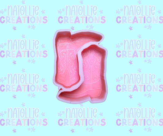 Cowboy Boots Vent Clip Freshie Silicone Mold