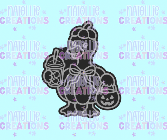 Pumpkin Goose Freshie Silicone Mold