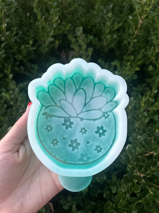 Potted Succulent - Silicone Mold Only