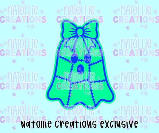 Patchwork Ghost Freshie Silicone Mold