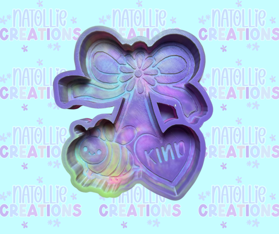 Bee Kind Cherry Freshie Silicone Mold