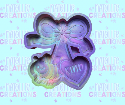 Bee Kind Cherry Freshie Silicone Mold