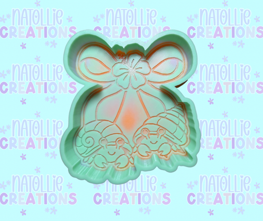 Crab Cherry Freshie Silicone Mold