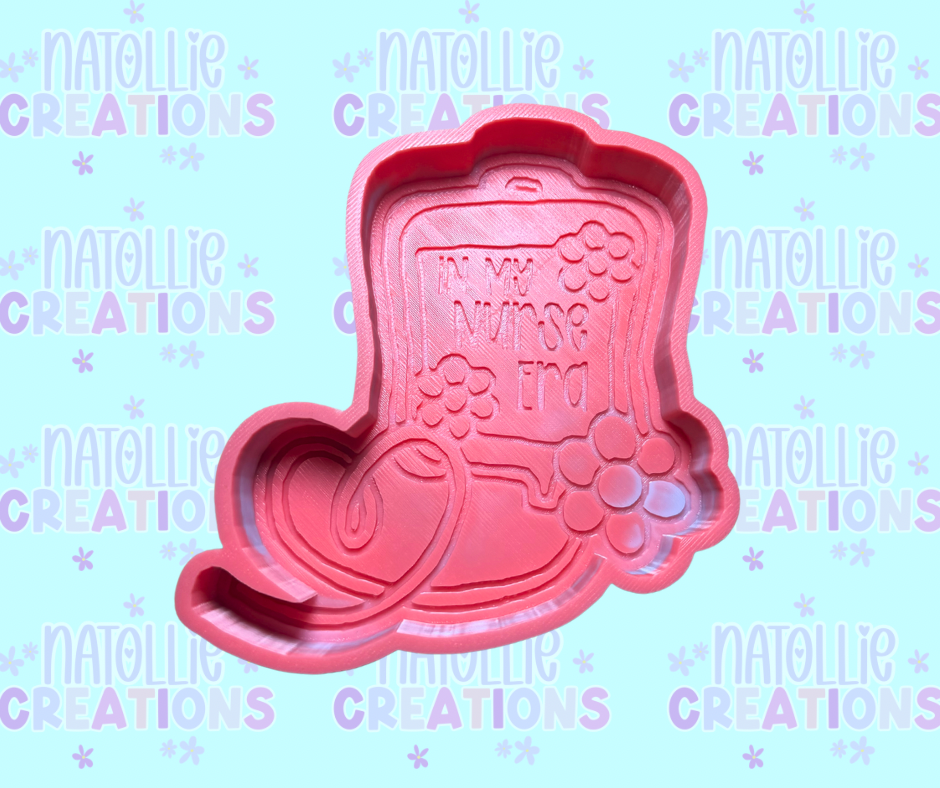Nursing Era Bag Freshie Silicone Mold