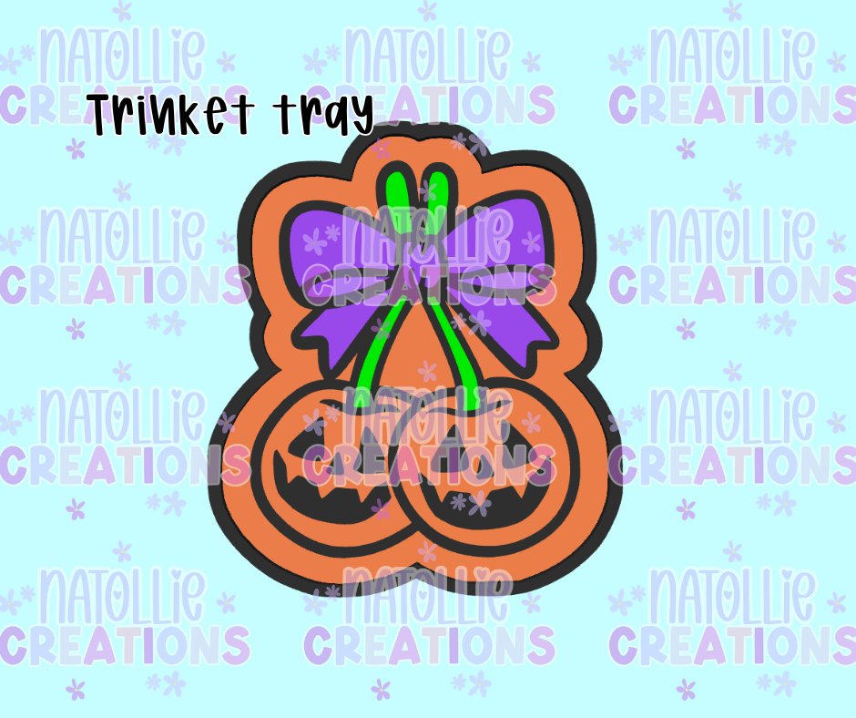 Pumpkin Cherry Trinket Tray
