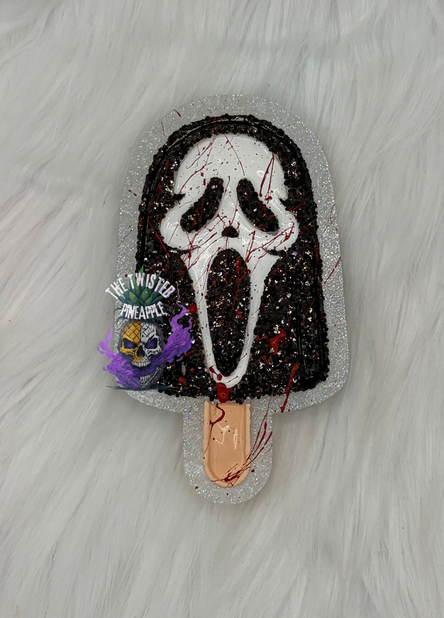 Scream Popsicle Freshie (Pink Chiffon)