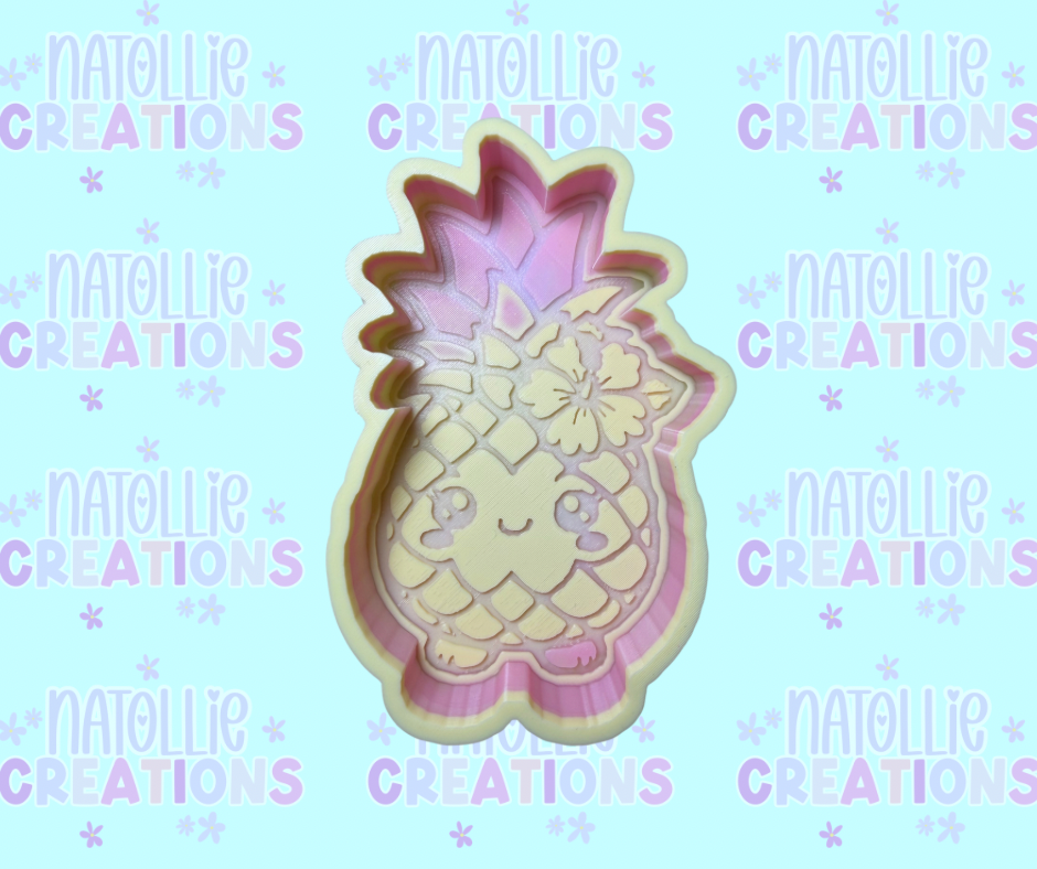 Cutie Pineapple Freshie Silicone Mold