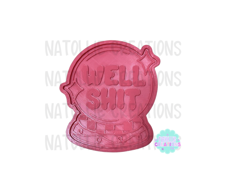 Sparkle Crystal Ball + Inserts Freshie Silicone Mold