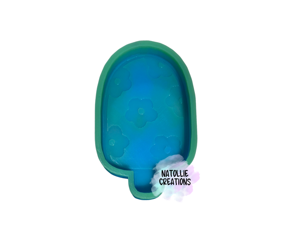 Floral Popsicle Freshie Silicone Mold