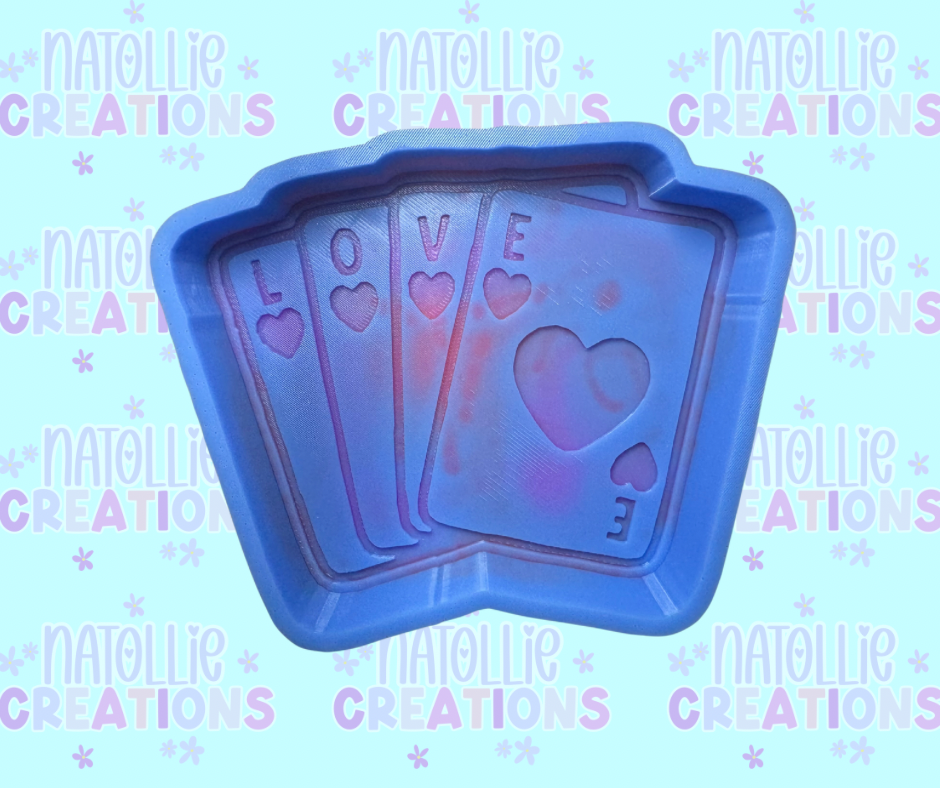 Love Cards Freshie Silicone Mold