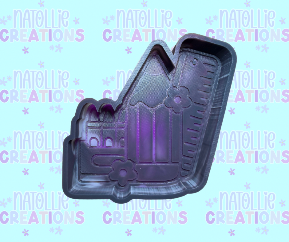 School Vibes Freshie Silicone Mold