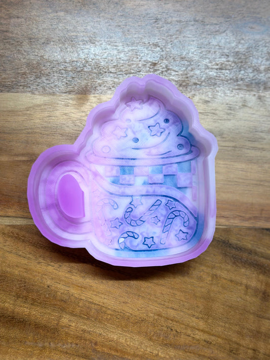 Candy Cane Mug - Silicone Mold