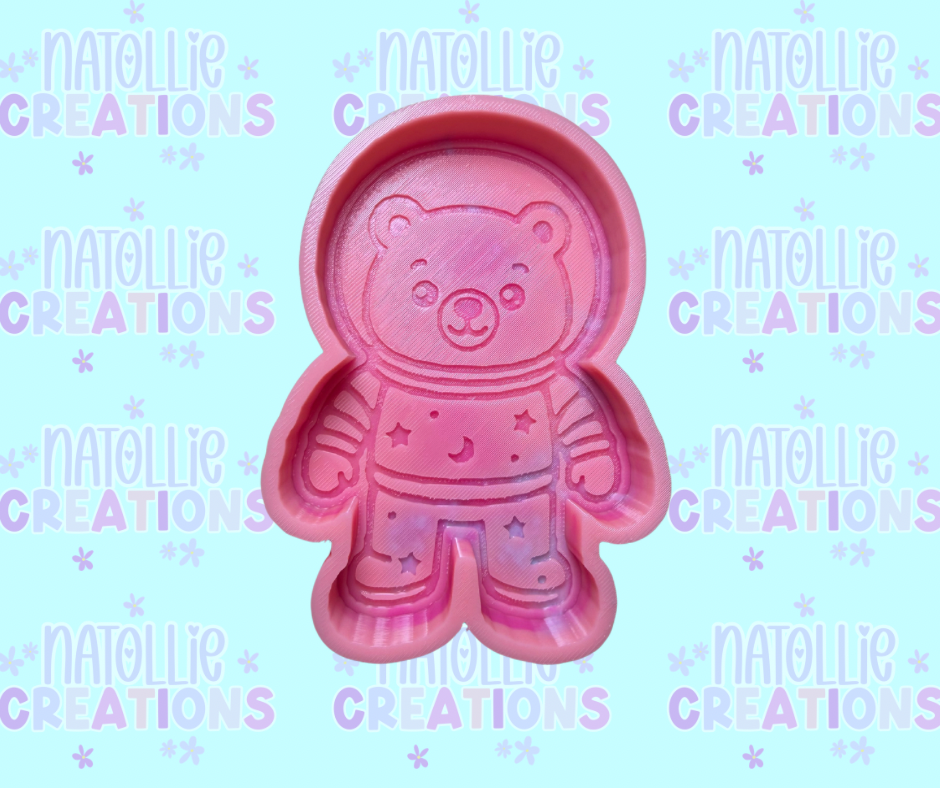 Astronaut Bear Freshie Silicone Mold