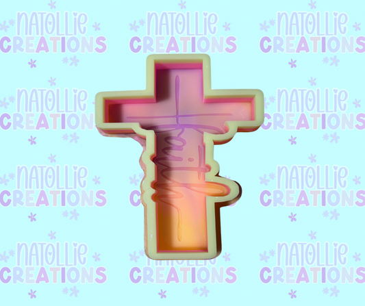 Faith Cross Freshie Silicone Mold