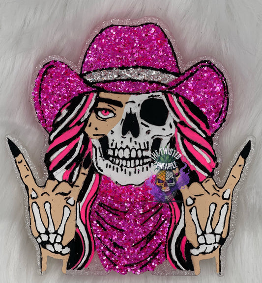 Cowgirl Skelly Freshie