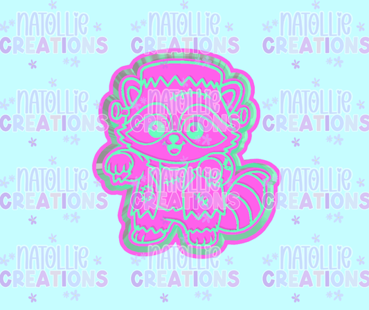 Frankenstein Raccoon Freshie Silicone Mold