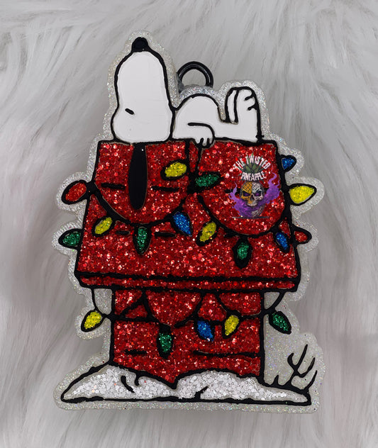 Snoopy Christmas Freshie