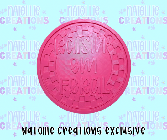 Raisin’ Em Feral Insert Freshie Silicone Mold
