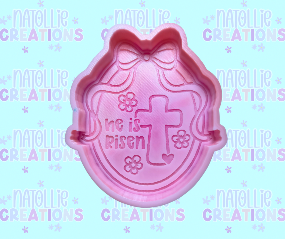 He Is Risen Frame Freshie Silicone Mold