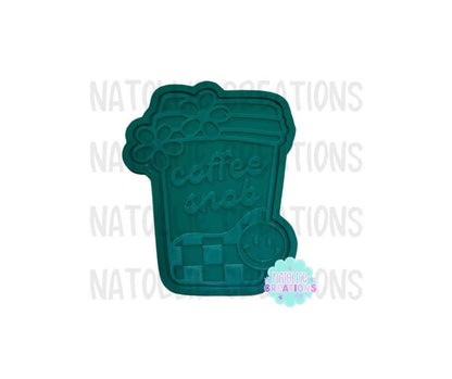 Blank Latte + Inserts Freshie Silicone Mold