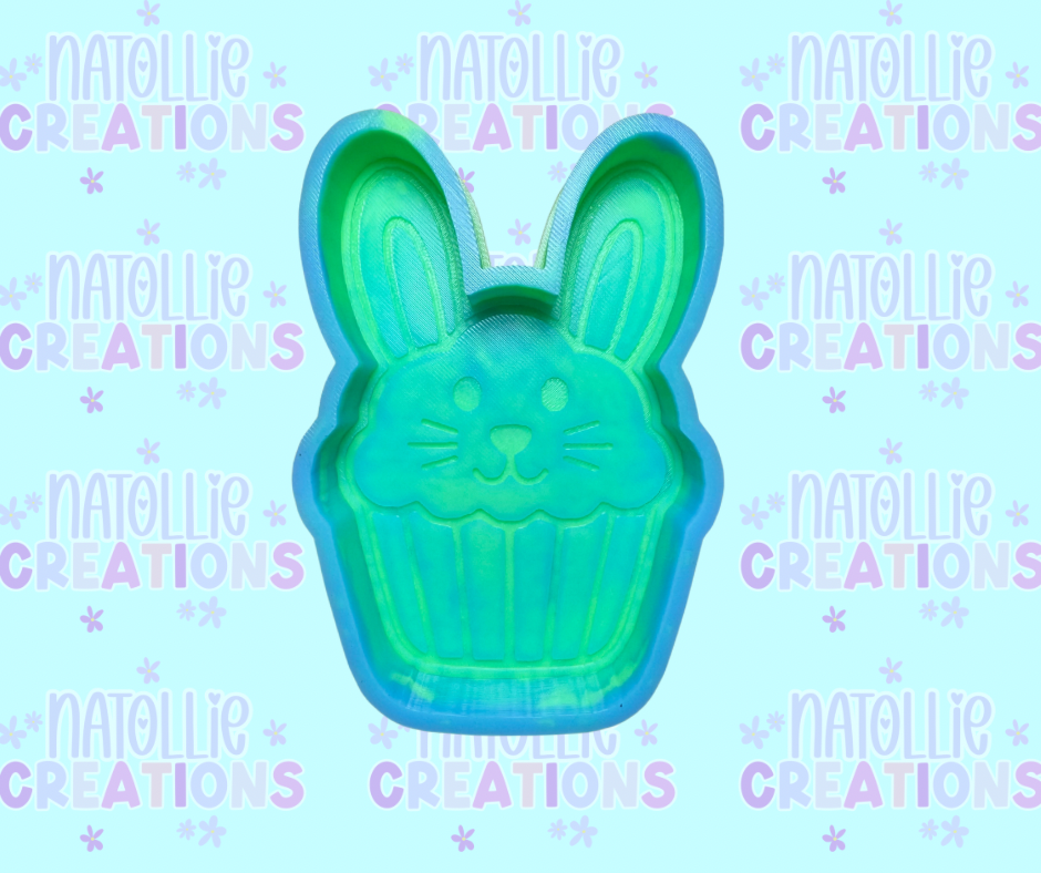 Bunny Cupcake Freshie Silicone Mold