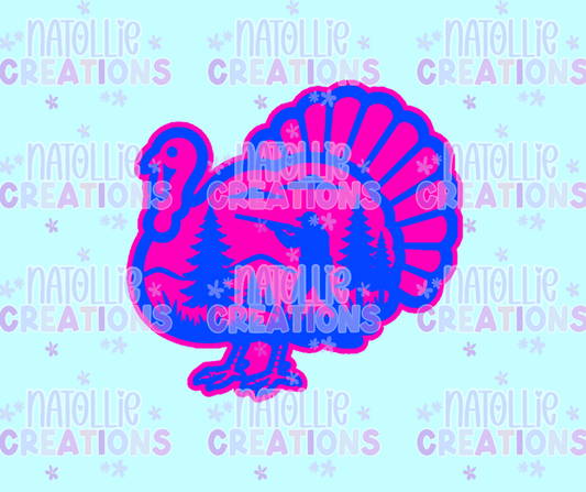 Hunting Turkey Freshie Silicone Mold