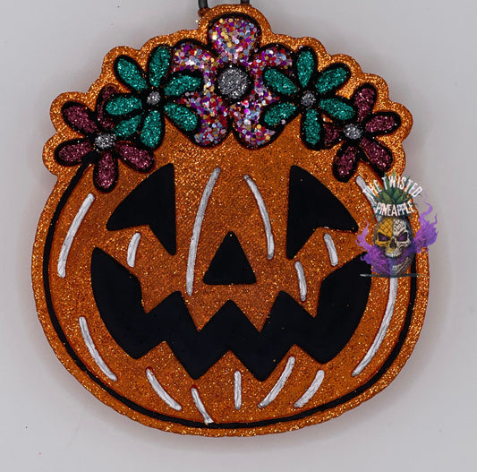 Floral Pumpkin Freshie