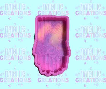 Deer Flag Freshie Silicone Mold