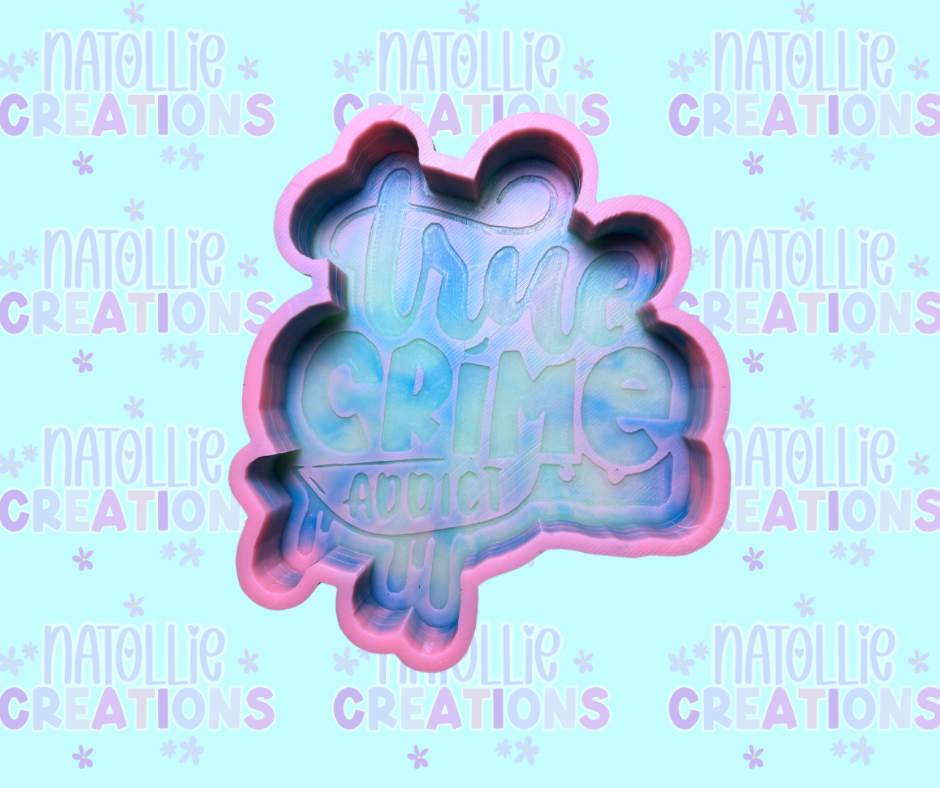 True Crime Addict Freshie Silicone Mold