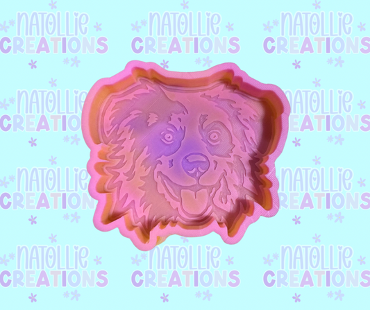 Australian Shepherd Freshie Silicone Mold