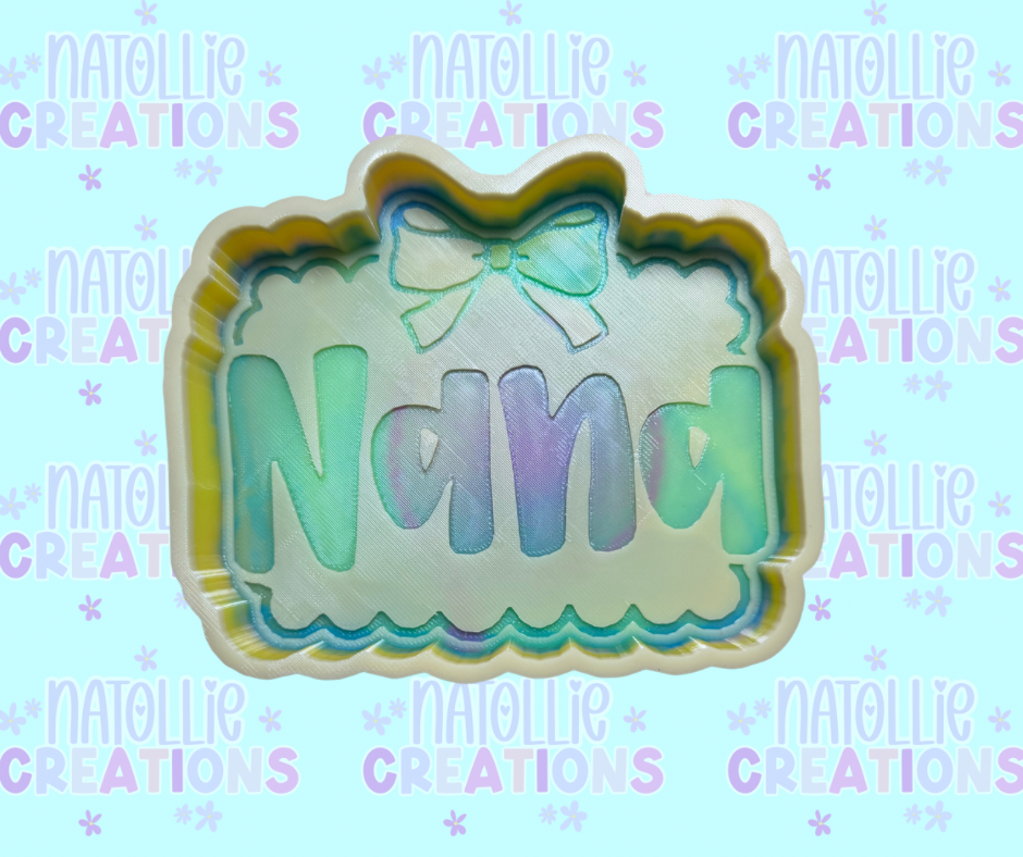 Framed Nana Freshie Silicone Mold