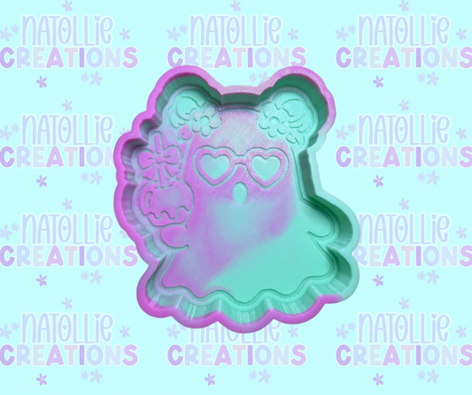 Candy Apple Ghost Freshie Silicone Mold
