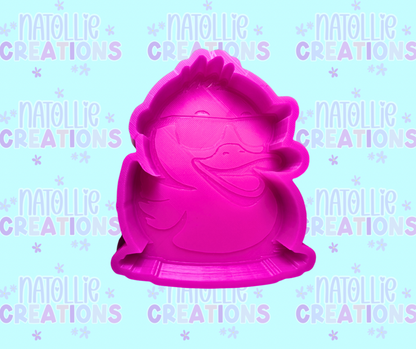 Cool Rubber Duck Freshie Silicone Mold