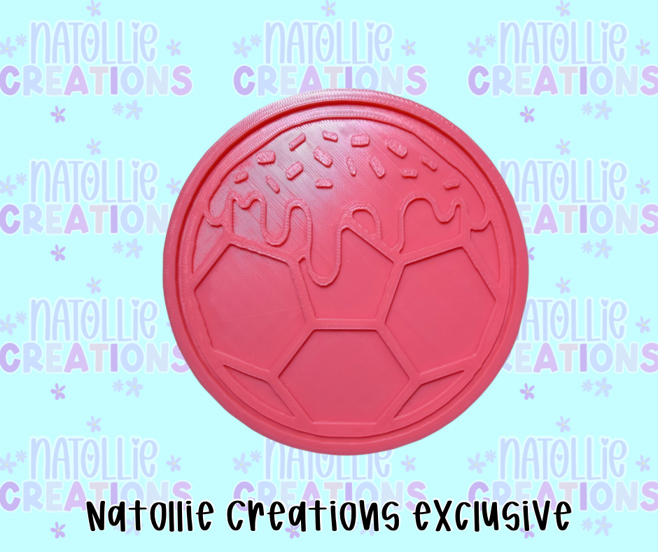 Drip Soccer Insert Freshie Silicone Mold