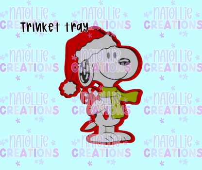 Christmas Snoop Trinket Tray