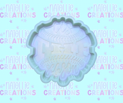 Tis The Season - Baseball / Softball Freshie Silicone Mold