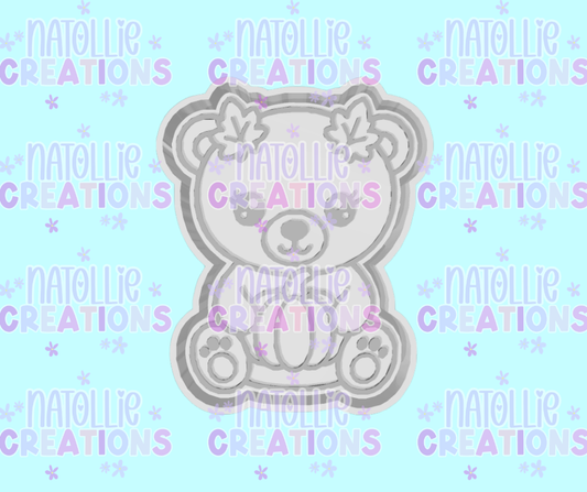 Cutie Fall Bear Freshie Silicone Mold