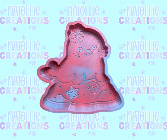 Rock Seal Freshie Silicone Mold
