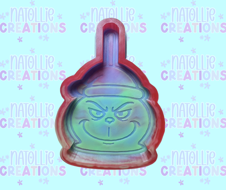 Grouch Candy Apple Freshie Silicone Mold
