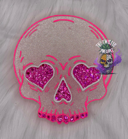 Skull With Heart Eyes Freshie